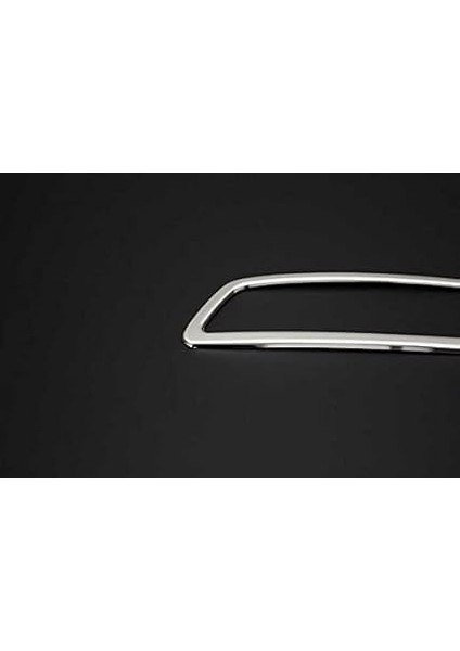 Line Peugeot 3008 ile Uyumlu Krom Egzoz Çerçevesi 2 Parça 2016 ve Sonrası fırsatları