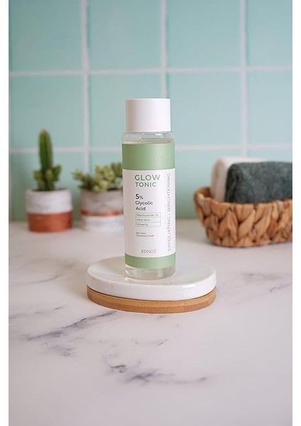 Gözenek Sıkılaştırıcı Arındırıcı Canlandırıcı Peeling Etkili Glow Tonik Glycolic Acid %5 200 ml modelleri