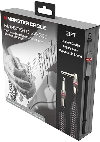 Prolink Monster Classic™ Instrument Cable - Coiled | 6.4mt fiyatları