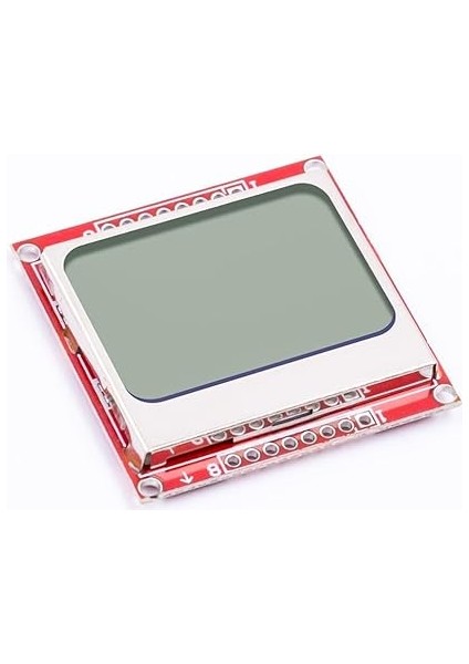 Robotik Kırmızı Nokia 5110 84X48 LCD fırsatları