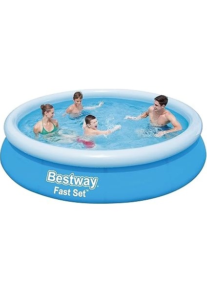 Fast Set Yüzme Havuzu, Çocuklar ve Yetişkinler Için Aile Çocuk Havuzu; 5377L, 3,66 M x 76 cm indirimleri