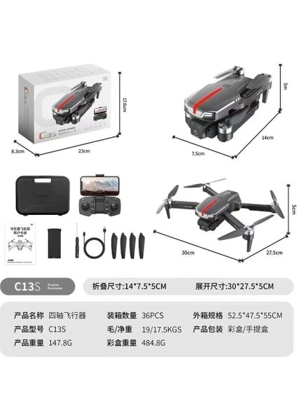 Buğz C13S Drone Wifi Cam