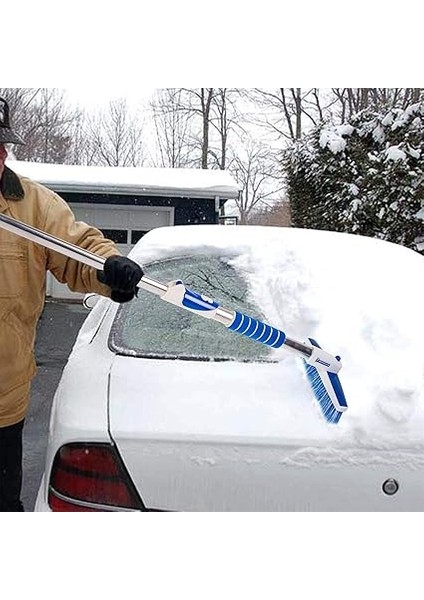 MC6866 Teleskopik Saplı 3’ü Bir Arada Kar Fırçası ve Buz Kazıyıcı, Silecek Temizleyici indirimleri