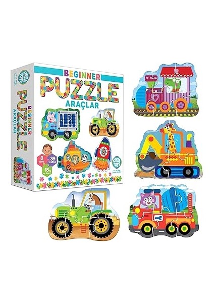 Toys Beginner Puzzle Araçlar modelleri