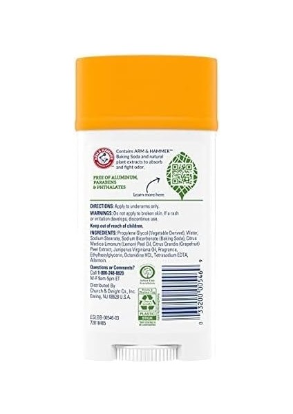 & Hammer Essentials Clean Deodorant 71 gr fırsatları