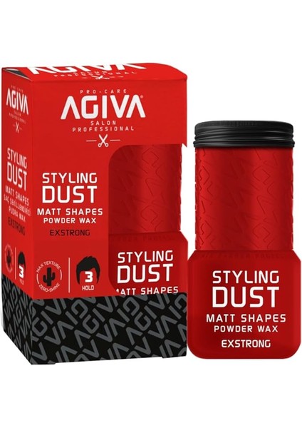 Saç Pudrası Kırmızı Çok Sert Tutuş