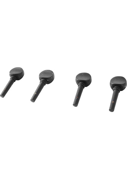 Keman Akorları 4 Adet Keman Tuning Peg Değiştirme, Keman Için Ahşap Tuning Pegs, Taşınabilir Ince Görünüm, Siyah, Model M00588