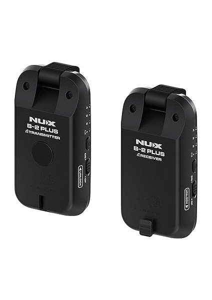 B-2 Plus 2.4 Ghz Kablosuz Gitar Sistemi, Kablosuz Adaptör (Cep Formatı, Pil Ömrü Maks. 7 Saat, Geniş Menzil, 32 Bit/48 Khz Hi-Res Ses Kalitesi, Jak Fişi), Siyah fiyatları