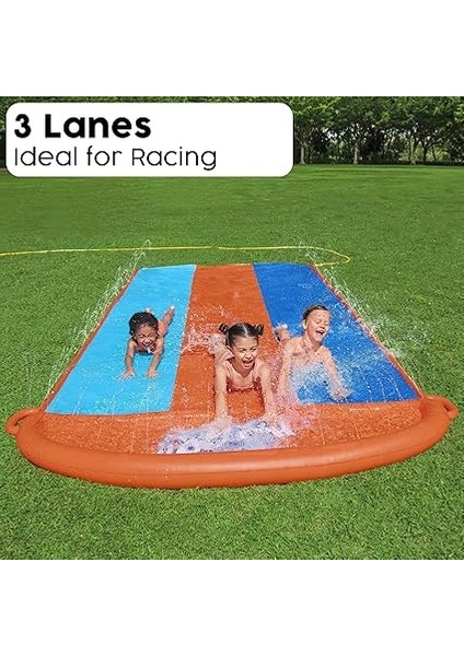 Üçlü Su Kaydırağı H20GO Dahili Yağmurlamalı fırsatları