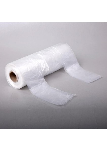 Rulo Şeffaf Market Poşet Torba - Hışır Atlet Poşet -Küçük Boy - 200 Adetlik 1 Rulo