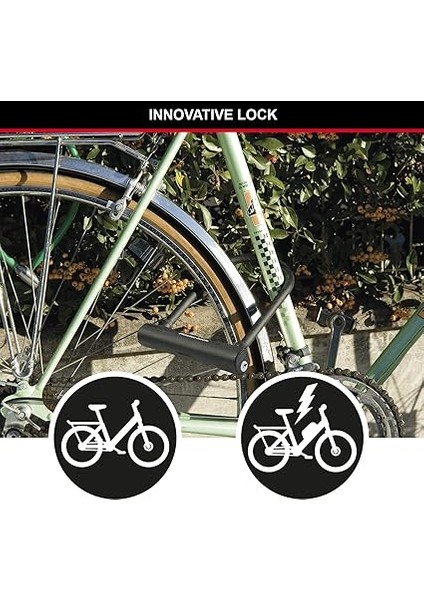 Lock U-Lock [tuş Kilidi] [braketli] 8170EURDPRO - Bisikletler Için Ideal fiyatları