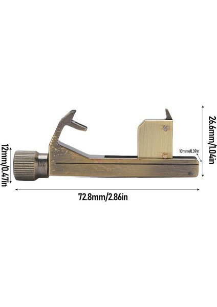 Tonu Kalibratör, Performanslar Için Entegre Gitar Tonlama Ayarlı Paslanmaz Çelik Oktav Kalibrasyon Aracı modelleri