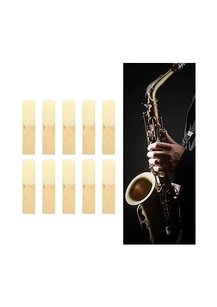 Reeds Sax Alto, 10 Adet Alto Altı Roseaux Olağanüstü Yanıt (Güç 2.5) fiyatları