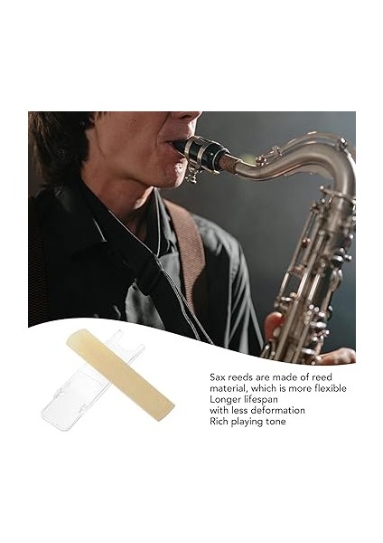 Reeds Sax Alto, 10 Adet Alto Altı Roseaux Olağanüstü Yanıt (Güç 2.5) fırsatları