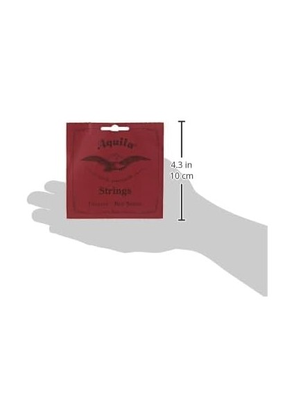 Kırmızı Seri Aq-88 Tenor Ukulele Dizeleri - Düşük G - 1 Set 4 modelleri