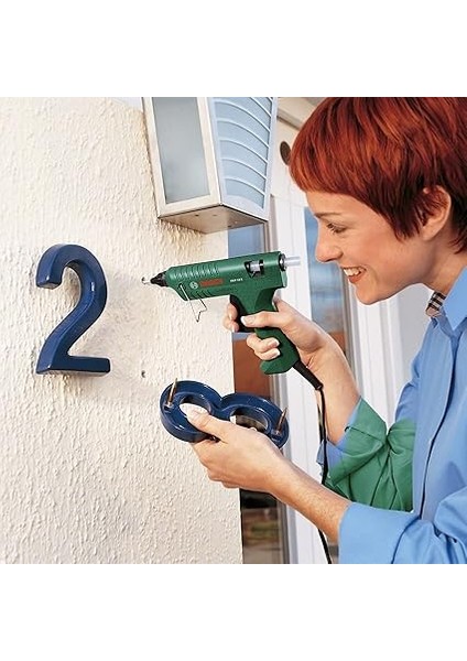 Home And Garden Pkp 18 E Elektrikli Sıcak Tutkal Tabancası, 240 V, Tutkal Çubuğu 1 Adet Ekstra Uzun Nozül, Yeşil fiyatları