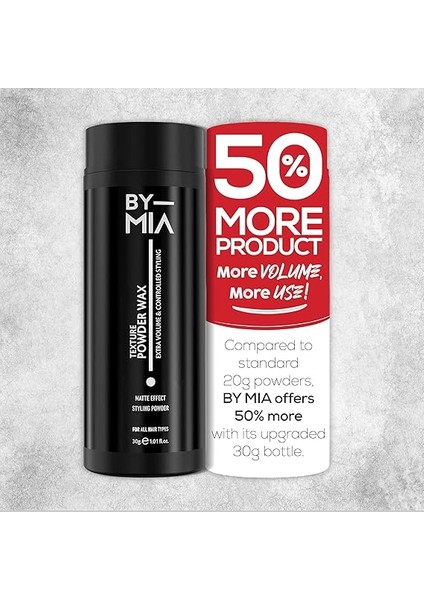 Mıa Saç Şekillendirici Pudra Wax 30GR | Mat Efektli Toz Wax | Matlaştırıcı ve Hacim Verici | Saç Kökü Güçlendirici | Kalınlaştırıcı Toz fiyatları