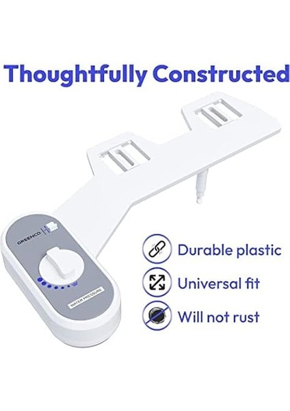 Bidet Fresh Su Spreyi, Elektriksiz, Mekanik Bide Wc Oturağı Sabitleme indirimleri