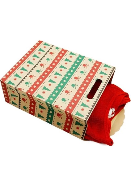 Design 25X32 Yılbaşı Işıltısı El Geçme Karton Çanta, Hediye Kutusu fırsatları