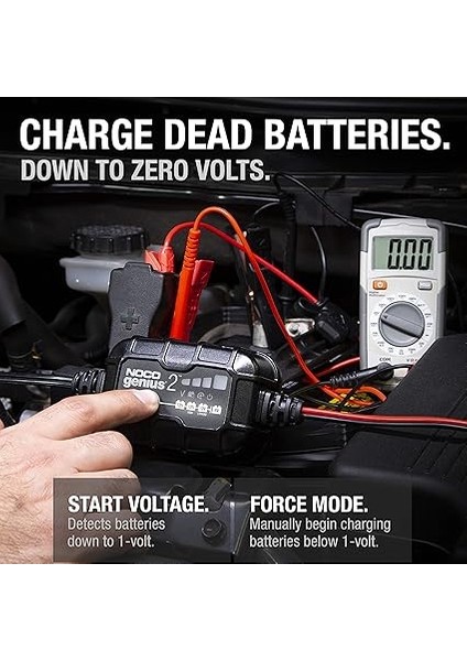 Genıus2 6V/12V 40A Akıllı Akü Şarj ve Akü Bakım/desülfatör modelleri