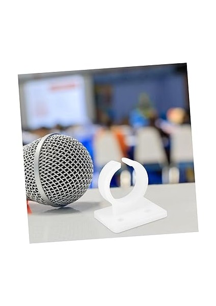 10ADET Mikrofon Klipsi Duvar ve Masa Içi Mikrofon Tutucu Karaoke ve Ev Ofisi Için Uygun indirimleri