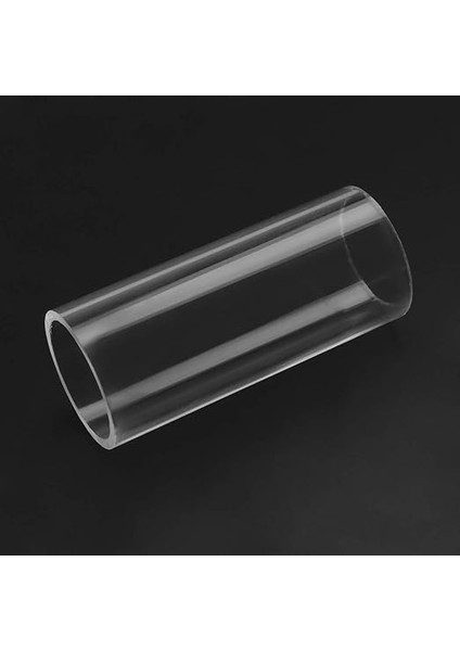 Guitar Slide Gitar Bas Için Cam Slayt Paslanmaz Çelik Slayt ile 2 Adet Gitar Parmak Slayt Kiti fırsatları