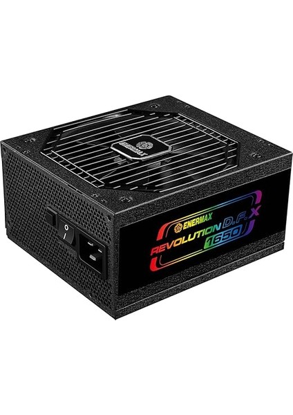 Revolution D.f. x Argb Atx3.0 Pcı-E 5.0 Compact Gaming&streaming Pc Power Supply 1650W 80PLUS Gold (Tam Modüler, 2x 12VHPWR, Yarı Fansız), ERT1650EWT, Siyah modelleri