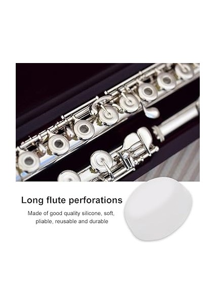 10 Adet Üniversal Flüt Delik Fişi, 7 x 3 mm Yumuşak Flüt Fişi, Kauçuk Açık Delik Tamiri Kapakları, Flüt Onarım Parçaları Aksesuarı, Flüt Onarımı Için modelleri