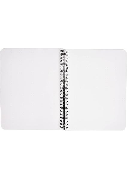 Noktalı Spiralli Defter, Siyah, 160X210 mm modelleri