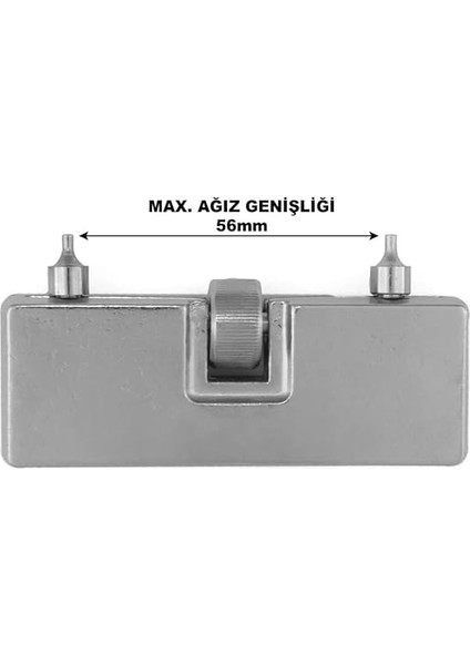 Avuç Içi Saat Kapak Açma Anahtarı - Metal, Alet Seti, Çap Ayarlanabilir, Tamir Takımı fiyatları