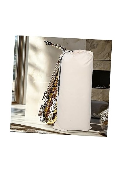 Alto Saksafon Aksesuarları - Hızlı Erişimli Bağcıklı Saksafon Çantası Saksafon Saklama Için Kumaş Kılıf Evrensel Uyum fırsatları