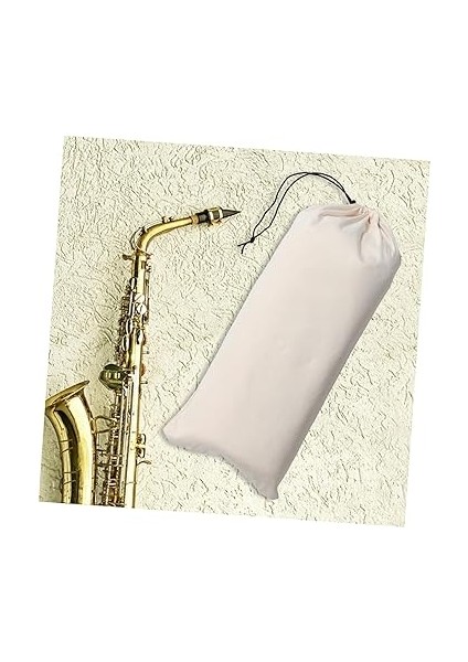 Alto Saksafon Aksesuarları - Hızlı Erişimli Bağcıklı Saksafon Çantası Saksafon Saklama Için Kumaş Kılıf Evrensel Uyum indirimleri