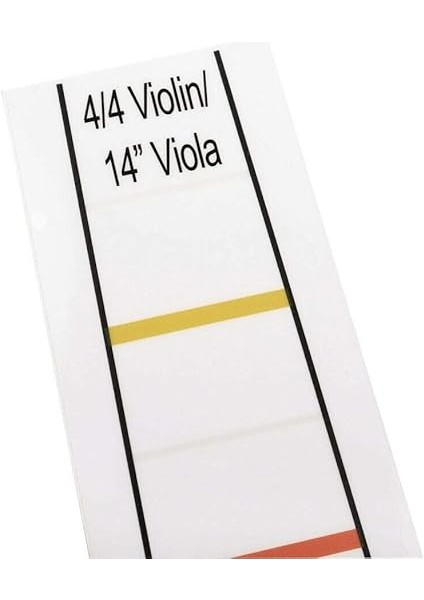 4/4 Keman Klavye Sticker Klavye Keman Not Grafik Bant Öğrenmek 2 Adet modelleri