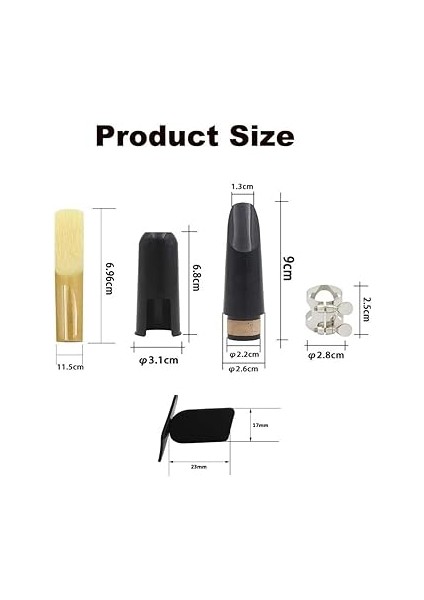 Joes LM4181 Sol Klarnet Açık Beki (Bilezik - Kapak - Kamış ve 2 Adet Dişlik Hediye) modelleri