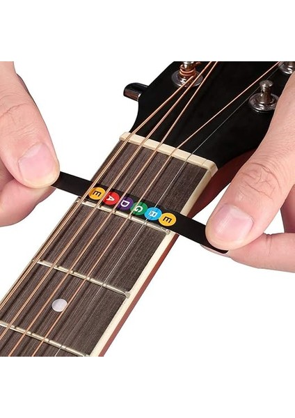 Klavye Notu Yenilikçi Gitar Klavye Not Çıkartmaları Klavye Frets Harita Sticker Acemi Öğrenen Için indirimleri