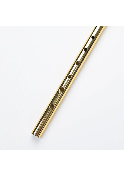 Irlandalı Teneke Düdük Anahtarı Pirinçten Yapılmış Parlak Pirinç Rüzgar Tipi Ses Penny Düdük modelleri