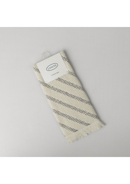 Pentagon 40X60 cm Kurulama Bezi Natural-Siyah