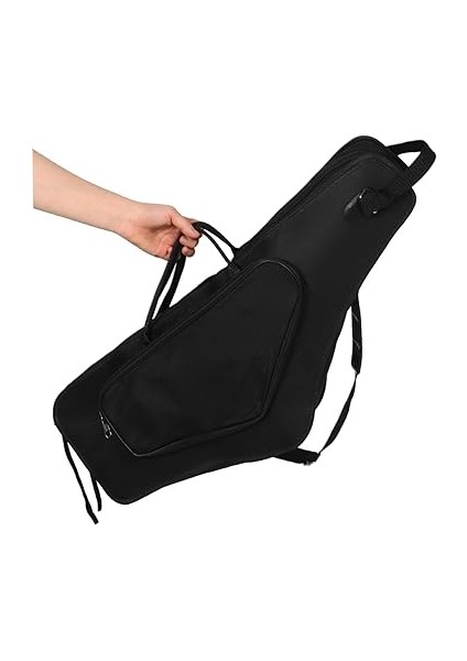 Saksafon Çantası Saksafon Taşıma Çantası Saksafon Klarnet Durumda Trompet Çift Kılıf Soprano Saksafon Klarnet Kutusu Tenor Saksafon Aksesuarları Black Oxford Kumaş fırsatları