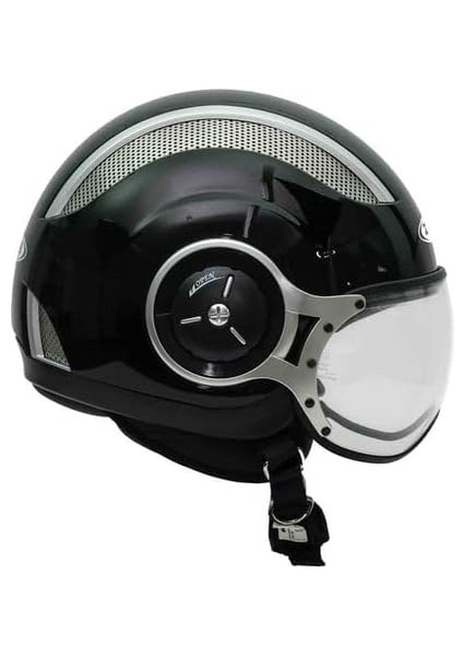 ZS-218A Motosiklet Kaskı Açık Kask Black M fiyatları