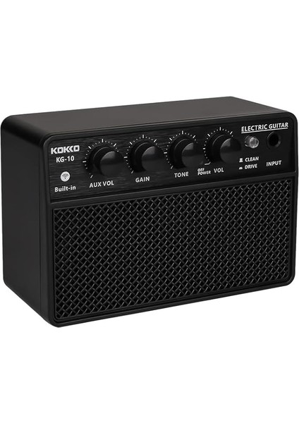 Elektro Gitar Amfi Taşınabilir Hoparlör Bağlantısı 6.35MM Arayüz Temiz Distorsiyon Çift Kanal Usb-C Şarj Uygulama Sokak Gösterileri Küçük Konserler Için