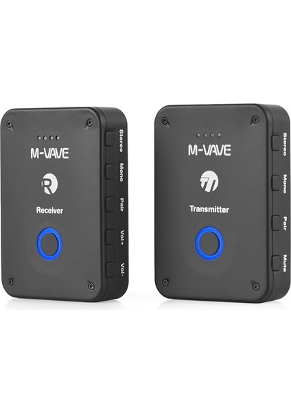 Kablosuz Kulaklık Monitör Iletim Sistemi Şarj Edilebilir 2.4ghz Verici ve Alıcı Mono/stereo Anahtar 24BIT/48KHZ Kayıpsız Dijital Iletim Stüdyo Grubu Provası Canlı Performansı Için Ses Kalitesi