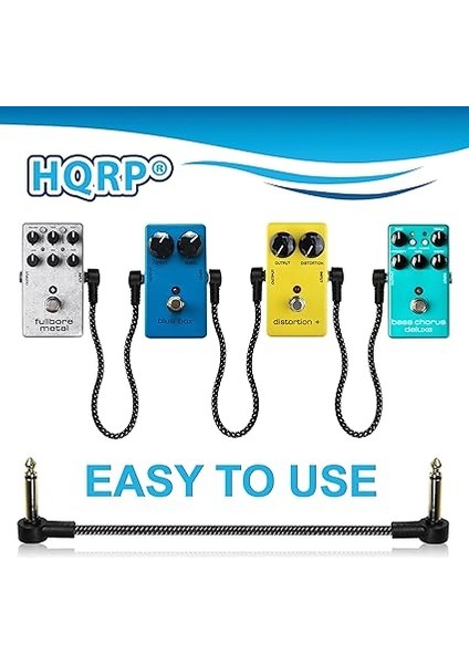 1/4 Inç Ts Enstrüman Kablosu Bas Amp Kablosu, Elektrik Için 6 Inç Efekt Pedal Kablosu, Bas Gitar, Elektrik Mandolin, Pro Ses, 6.35MM Erkek Jack Stereo Ses Kablosu, 6.35MM Erkek Jack Stereo Ses fiyatları