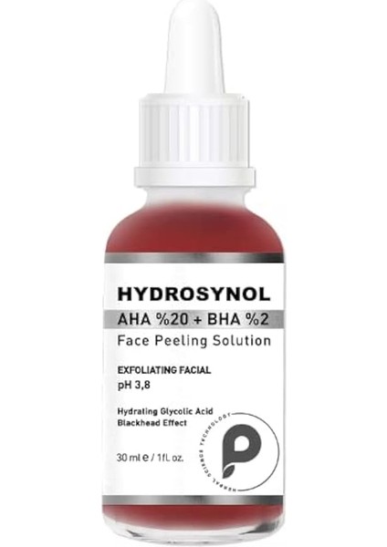 Hydrosynol Ton Eşitleyici Aha%20 Bha%2 Peeling Serum 30 ml