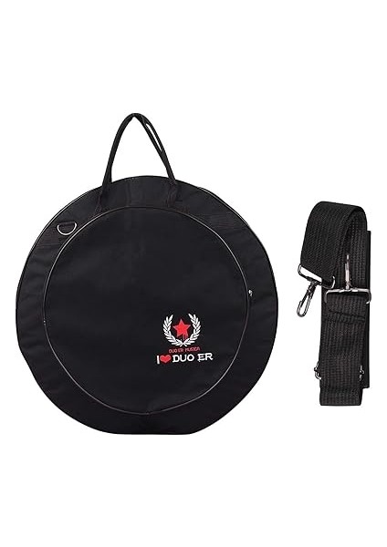 Zil Gig Bag Siyah Sırt Çantası Çift Cepli Omuz Askısı 10MM Çarpışma Önleyici Ara Katman Perküsyon Enstrüman Aksesuarları fırsatları