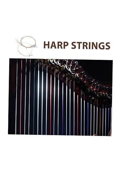 1set Lyre Harp Yedek Seti Metal ve Rivet Içeren Tam Aksesuar Kiti Müzisyenler ve Enstrüman Çalgıcıları Için Kolay Değişim ve Bakım modelleri