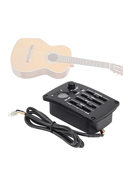 Ekolayzer Pikap Akustik Gitar 4 Band Preamp Müzik Enstrüman Aksesuarları Se-4n modelleri