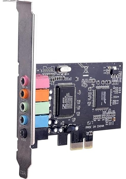 Ses Kartı CMI8738 5.1 Kanal Pcı-E Masaüstü Bilgisayar Ses Kartı Desteği 6 Kanallı Stereo Surround Çıkış Ses Ses Kartı modelleri