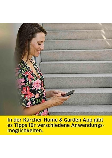 K 2 Power Basınçlı Yıkama Makinesi, Akıllı Uygulama Desteği, 110 Bar indirimleri