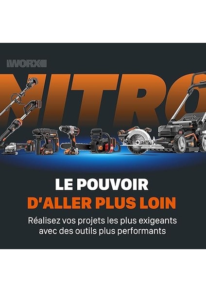 WG350E 20VOLT 4.0AH Li-Ion 30CM Profesyonel Şarjlı Kömürsüz Zincirli Testere fiyatları