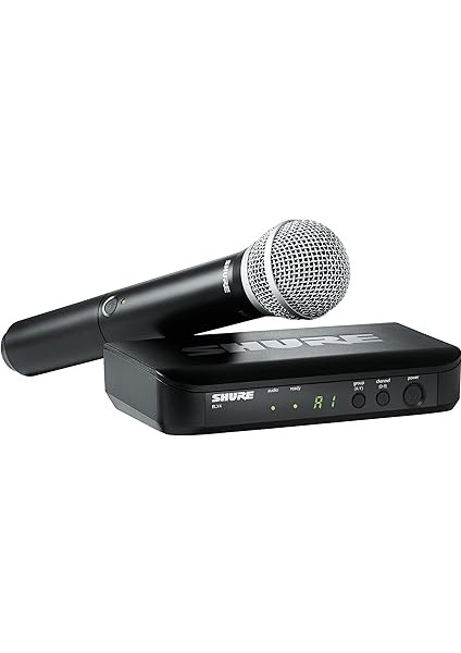 BLX24E/PG58, Wireless Vocal System With PG58 Microphone, Dynamic, Professional System For Singing, Speech & Live Performance, Black, H8E Band fiyatları